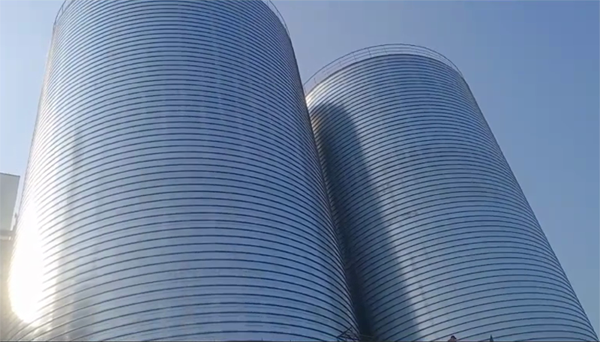 花垣2座混凝土高架卷板仓