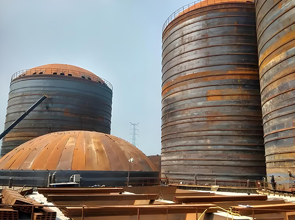 花垣焦粉钢板仓